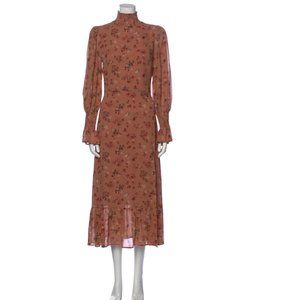 REFORMATION Floral Print Fairytale Long Dress Size: M | US 6